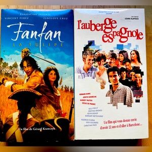 (2 VHS) Fanfan Latulippe et L’auberge espagnole, VHS